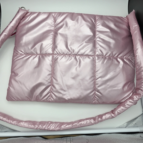 Pink Quilted Women's Bag - Picture 4 of 5
